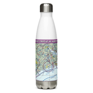 Triple M Airport (4NC5) VFR Sectional Water Bottle