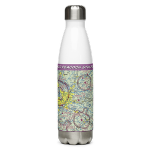 Peacock STOLport (4NC7) VFR Sectional Water Bottle