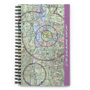 Shelburne Airport (VT8) VFR Sectional Notebook