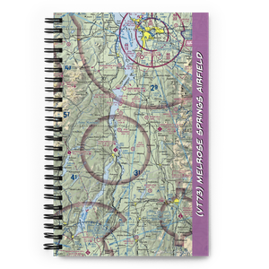 Melrose Springs Airfield (VT73) VFR Sectional Notebook