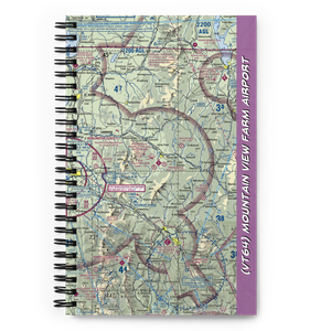 Mountain View Farm Airport (VT64) VFR Sectional Notebook