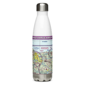 Harvs Airport (4NK5) VFR Sectional Water Bottle