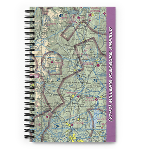 Miller's Pleasure Airfield (VT47) VFR Sectional Notebook