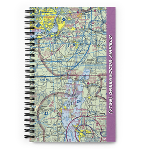 Greenwoods Airfield (VT38) VFR Sectional Notebook