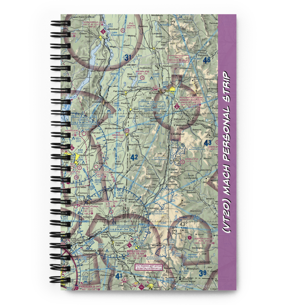 Mach Personal Strip (VT20) VFR Sectional Notebook 