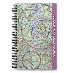 E.A.Deeds Farm Airport (VT12) VFR Sectional Notebook