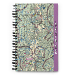 Red Fox Airport (VT02) VFR Sectional Notebook
