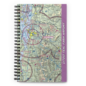 Teal Farm Airport (VT01) VFR Sectional Notebook