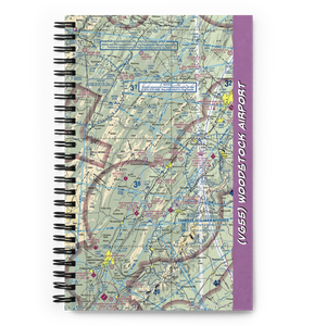Woodstock Airport (VG55) VFR Sectional Notebook