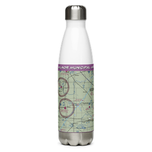 Milnor Municipal Airport (4R6) VFR Sectional Water Bottle