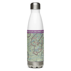 Costello Island, Inc Airport (4TA3) VFR Sectional Water Bottle