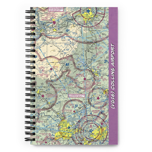 Collins Airport (VG16) VFR Sectional Notebook