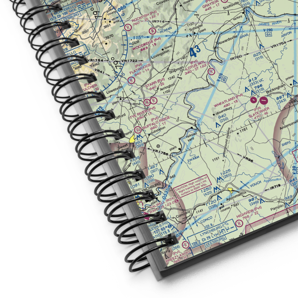 Cathro Airport (VG10) VFR Sectional Notebook 