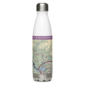 Devil's River Ranch Airport (4TE7) VFR Sectional Water Bottle