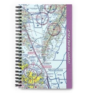 Mears Field (VG00) VFR Sectional Notebook