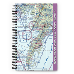 Peace and Plenty Farm Airport (VA92) VFR Sectional Notebook