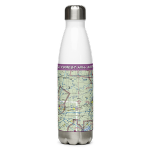 Forest Hill Airport (4TX3) VFR Sectional Water Bottle