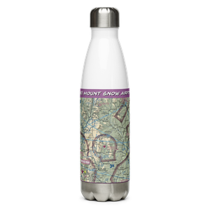 Mount Snow Airport (4V8) VFR Sectional Water Bottle