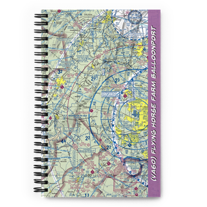 Flying Horse Farm Balloonport (VA60) VFR Sectional Notebook