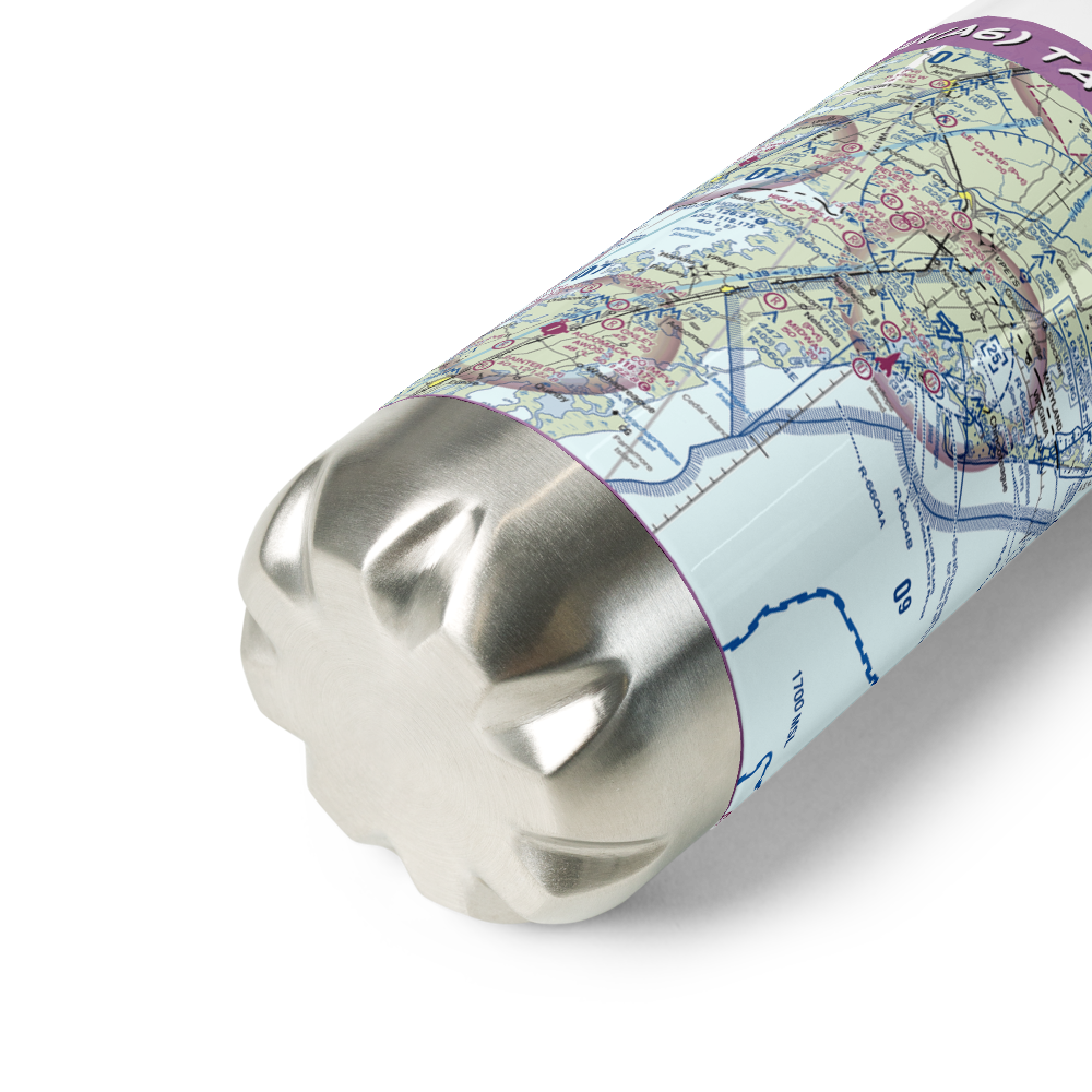 Taylor Airport (4VA6) VFR Sectional Water Bottle 