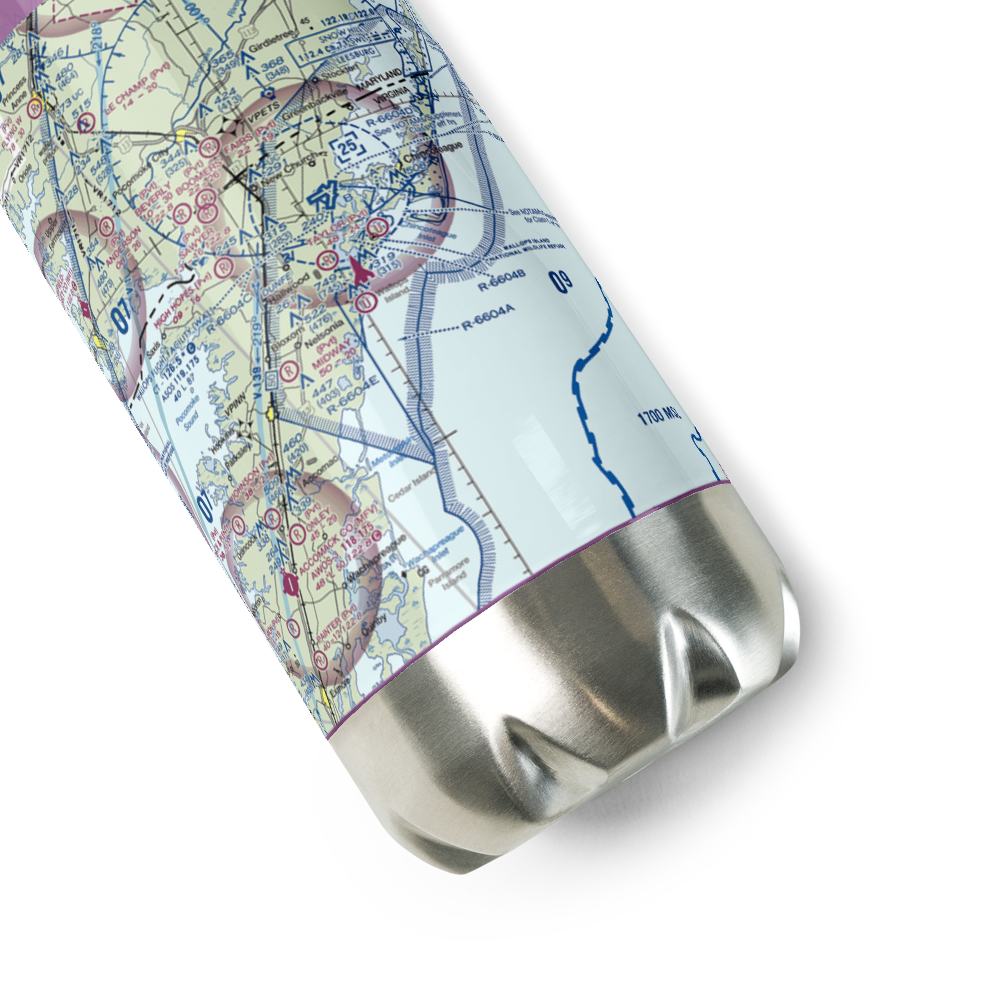 Taylor Airport (4VA6) VFR Sectional Water Bottle 