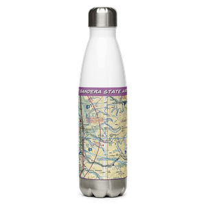 Bandera State Airport (4W0) VFR Sectional Water Bottle