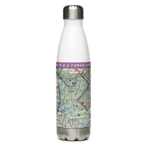 B & G Farms Airport (4WA0) VFR Sectional Water Bottle