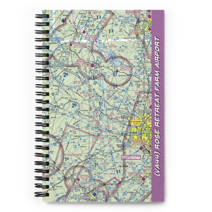 Rose Retreat Farm Airport (VA44) VFR Sectional Notebook
