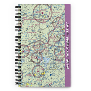 Twin Towers Airport (VA25) VFR Sectional Notebook
