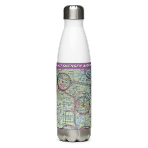 Swensen Airport (4WN2) VFR Sectional Water Bottle