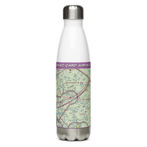 Card Airfield (4XA2) VFR Sectional Water Bottle