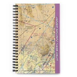 Beryl Junction Airport (UT82) VFR Sectional Notebook