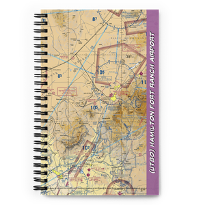 Hamilton Fort Ranch Airport (UT80) VFR Sectional Notebook