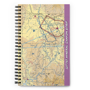 Mineral Canyon Strip (UT75) VFR Sectional Notebook
