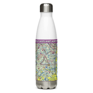 Midland Airport (50IL) VFR Sectional Water Bottle