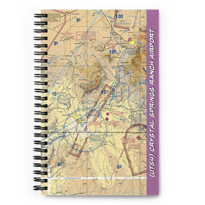 Crystal Springs Ranch Airport (UT54) VFR Sectional Notebook
