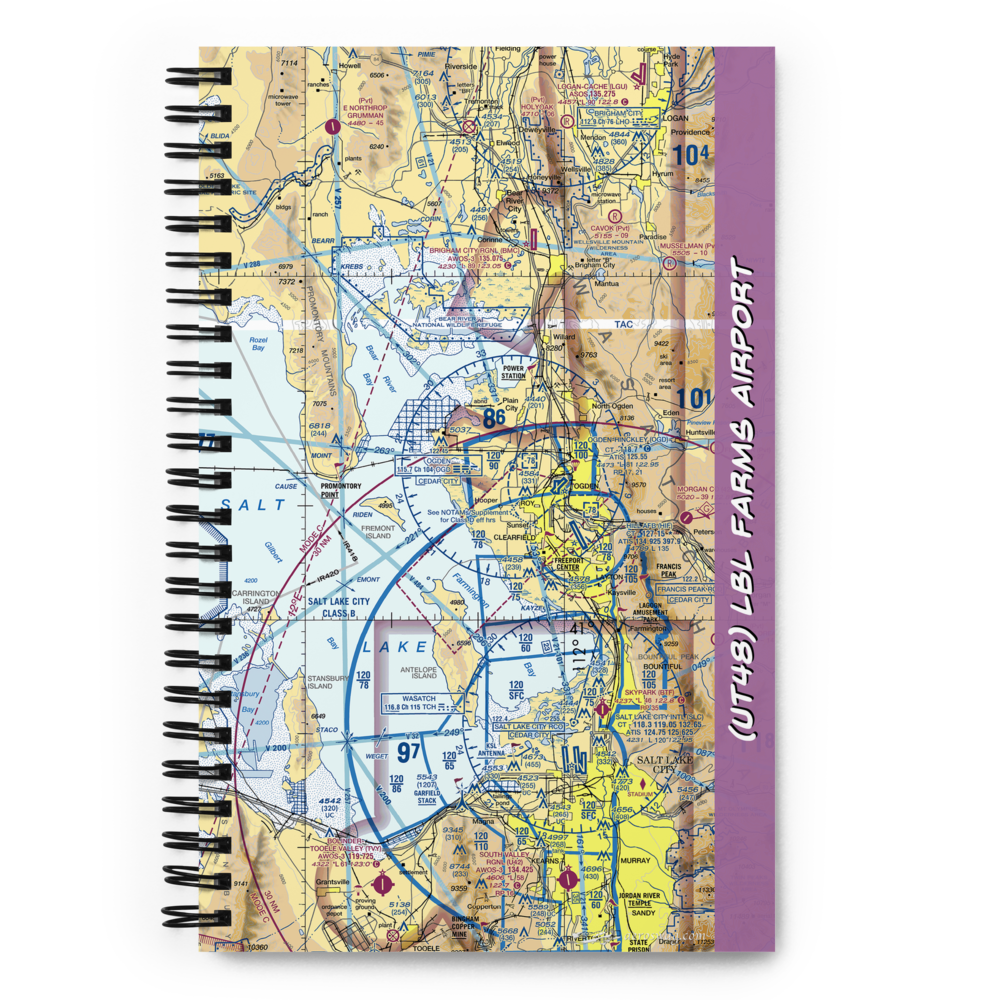 Lbl Farms Airport (UT48) VFR Sectional Notebook 