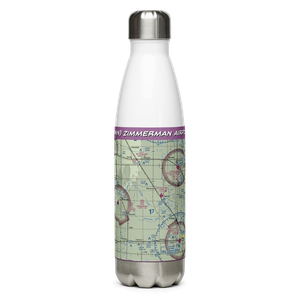 Zimmerman Airport (50MN) VFR Sectional Water Bottle