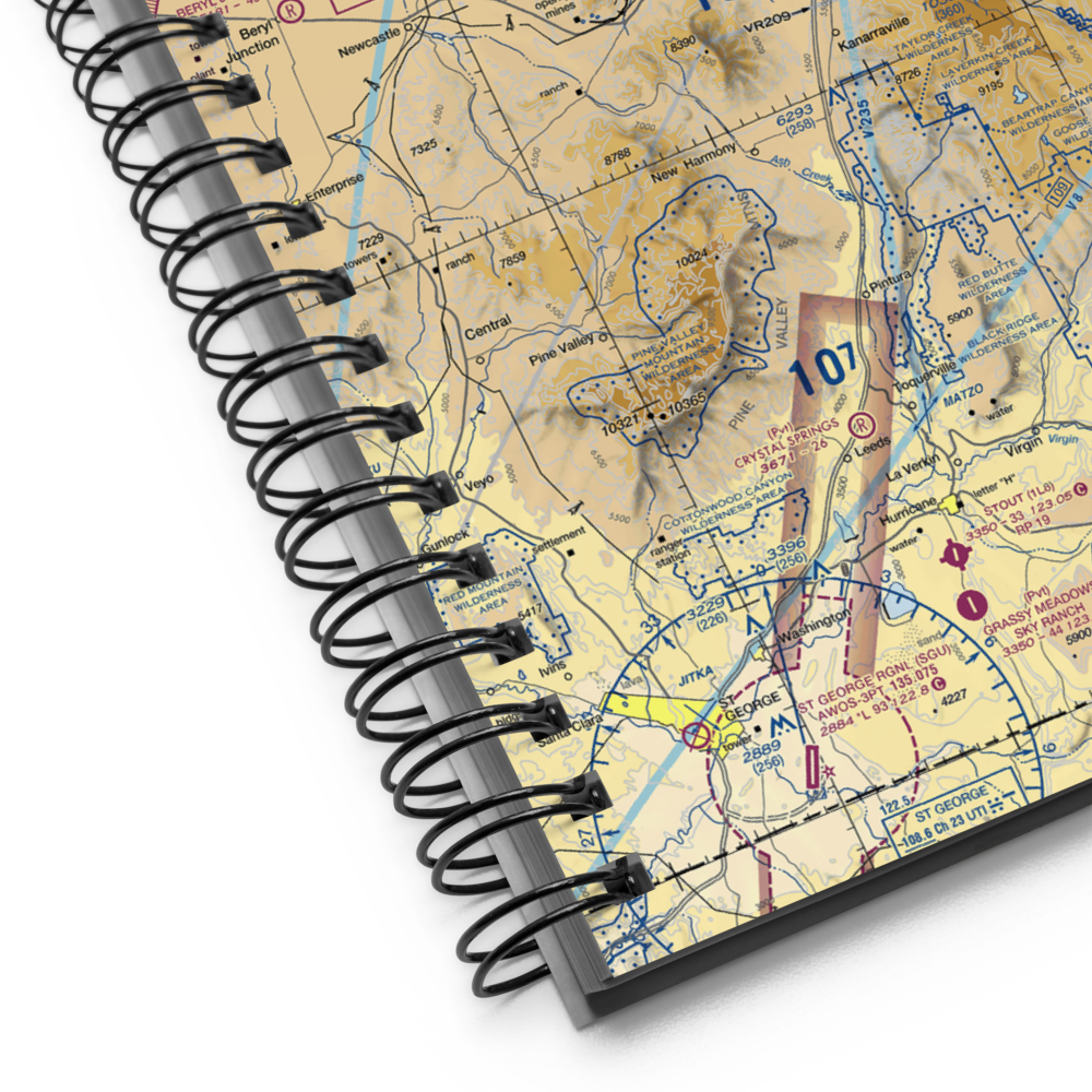 Citabriair Airport (UT43) VFR Sectional Notebook 