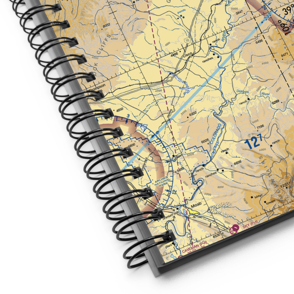 Westwater Airport (UT42) VFR Sectional Notebook 