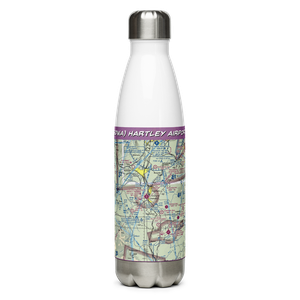 Hartley Airport (50WA) VFR Sectional Water Bottle