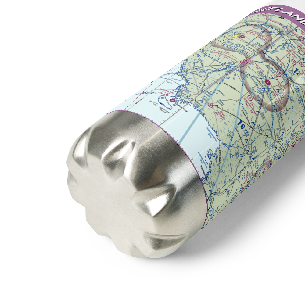 Chiefland Sky Ranch Airport (51FL) VFR Sectional Water Bottle 