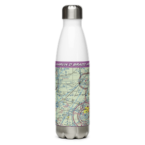 Marvin D Bradd Airport (51IL) VFR Sectional Water Bottle