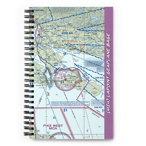 Lapoint Seaplane Base (MI4) VFR Sectional Notebook