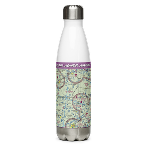Agner Airport (51OH) VFR Sectional Water Bottle