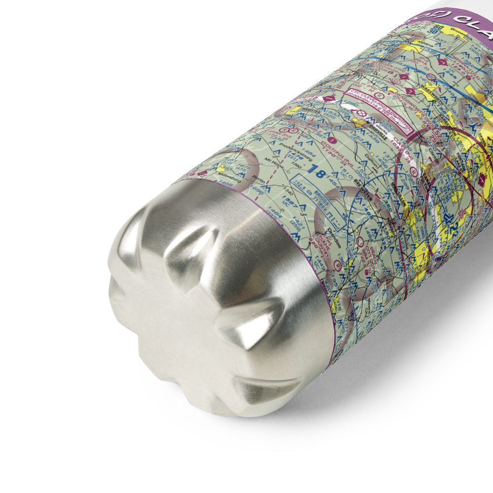 Clay's Rv Airport (51OI) VFR Sectional Water Bottle 