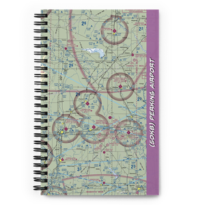 Perkins Airport (5OK8) VFR Sectional Notebook