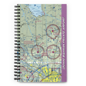Bishman Private Airport (90MN) VFR Sectional Notebook