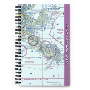 Triumph Air Strip (LS87) VFR Sectional Notebook