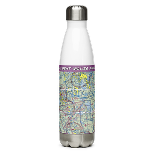 Bent Willies Airport (52FA) VFR Sectional Water Bottle